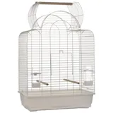beeztees Vogelkäfig Big Sonia Open weiß, 54 x 34 x 74 cm, NEU