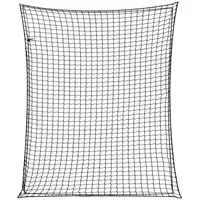VidaXL Anhängernetz mit Gummiseil Schwarz 3x2,5 m PP