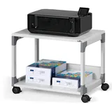 Durable Multi Trolley 48 Bürowagen grau 2 Ebenen 60,0 x 43,2 x 47,7 cm