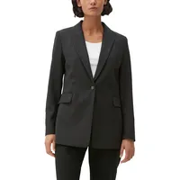 s.Oliver BLACK LABEL Longblazer, mit extravaganten 4-Knopf-Manschetten an den Ärmeln s.Oliver BLACK LABEL schwarz