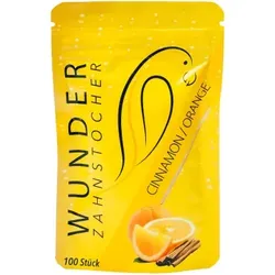 Wunder Zahnstocher mit Geschmack - Refill Pack - Zimt/Orange