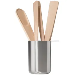 Zone Denmark - Küchenhelferset Singles, natur (4er-Set)