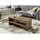 Wohnling Couchtisch Sheesham Braun 110 x 45 x 45 cm