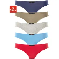 H.I.S. H.I.S String in rot, marine, blau, khaki, grau-meliert