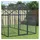 vidaXL Vogelkäfig Voliere Anthrazit 179 x 100 x 185 cm grau