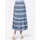 Classic Basics Stufenrock Damen Paisley Blau 20