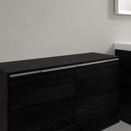 Villeroy & Boch Waschbeckenunterschrank 2 Türen 72,8 x 42,3 x 25,6 cm Black Oak