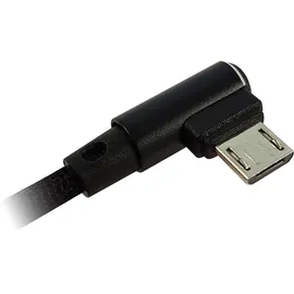 LC-POWER USB-A auf Micro-USB 1 m Schwarz