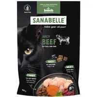Sanabelle Katzentrockenfutter Adult Juicy mit Rind 800 g