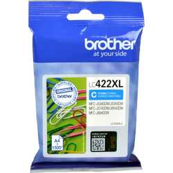 Brother Tinte LC-422XLC  cyan