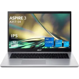 Acer Notebook Aspire 3 (A317-54-7328), Silber, 17,3 Zoll, Full HD, IPS, Intel Core i7-1255U, 16 GB, 1 TB M.2 SSD