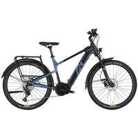 Husqvarna E-BICYCLES E-Bike E-Trekkingbike Crosser 2, 11 Gang Shimano Deore RD-M5100 Schaltwerk, Kettenschaltung, Mittelmotor, 625 Wh Akku, Bluetooth, Pedelec blau