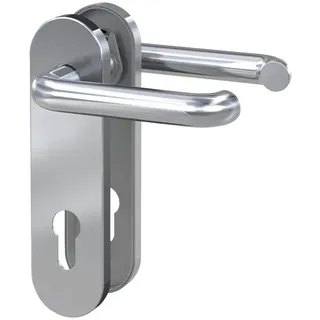 BASI 7304-0208 Kurzschild-Drücker-Garnitur