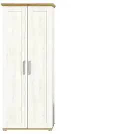 xonox.home Garderobe Verona Garderobenschrank Schrank in Sibiu Lärche Nb.ca. 80x196x39cm