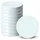 Kadax 10er Set Schraubdeckel TO53 für Gläser 53mm Weiß – Twist-Off Ersatzdeckel für 115ml Gläser & Saftflaschen, Luftdicht & Spülmaschinenfest