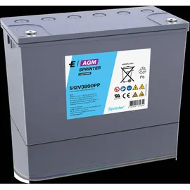 Exide S12V3800PP Bleiakku Blei-Vlies (AGM) 105Ah 12V 1St.