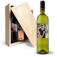 Weinpaket - Maison de la Surprise Sauvignon Blanc, Syrah & Merlot - mit eigenem Etikett