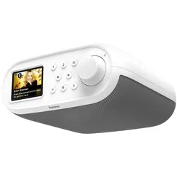 Bluetooth DAB, DAB+, FM Radio Internet  054259 DIR400 (Weiß) 