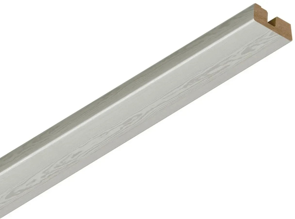 ter Hürne Leisten Deckenabschlussleiste Esche perlmuttweiß DAL 34 Dekor 2400x34x14 mm
