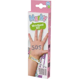 Colop MARKY Sicherheits-Armbänder, Set mit 10 Armbändern und 1 permanentem Marker