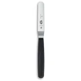 Victorinox Spachtel Edelstahl 8 cm, gekröpft, ergonomischer Griff, spülmaschinengeeignet, schwarz
