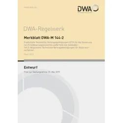 Merkblatt DWA-M 144-2 Zusätzliche Technische Vertragsbed.