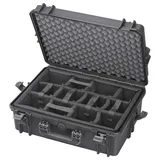 MAX PRODUCTS MAX505-CAM Universal Werkzeugkoffer unbestückt schwarz 555 x 428 x 194 mm