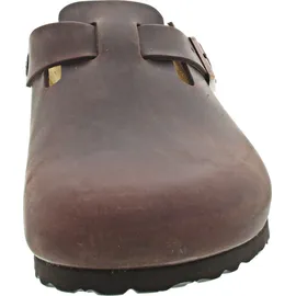 Birkenstock Boston Nubukleder geölt schmal habana 44