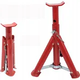 GEKO | Abstellböcke, höhenverstellbar 275–365mm, Unterstellböcke, Wagenbock, Werkstattstände, Wagenheber