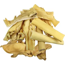 Schecker Dörrfleisch - Rinder Kopfhaut Futter 1 kg
