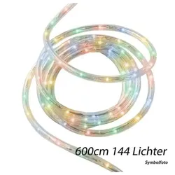 CASAYA LED Lichtschlauch außen 6 m (bunt)