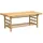 vidaXL Couchtisch Braun Bambus 110 x 55 cm