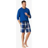 SCHIESSER Pyjamahose Mix Relax Blau 50