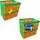 Kinderwelt Klappbox 4 x Stabile Profi-Klappboxen  orange