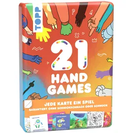 Frechverlag 21 Hand Games – Garantiert ohne Schnickschnack oder Schnuck! deutsche Version