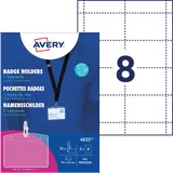 Avery Zweckform 4825 Namensschild (B x H) 90 mm, x 60 mm 10 St.
