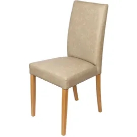 Home Affaire Esszimmerstuhl Evona Kunstleder beige