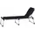 Siena Garden Dreibeinliege XXL 209 x 69,5 x 86 cm schwarz klappbar