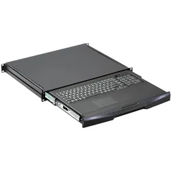 SCHROFF TASTATURSCHUBF. 1HE DE RAL9005 AUSZUG 60118-566 - Rack-Zubehör