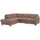 Home Affaire Ecksofa »Earl L-Form«, wahlweise auch mit Bettfunktion oder Bettfunktion mit Bettkasten beige
