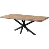 MASSIVMOEBEL24.DE Baumtisch Mango 180 x 76 x 90 cm beige