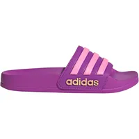 adidas Adilette Shower Slides Purple Burst/Bliss Pink/Semi Ice Tangerine 13,5