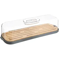 5 five simply smart 5five - baguette-box "fresh eat" grau
