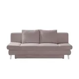 deinbett Schlafsofa mit Bettkasten Sidney ¦ rosa/pink ¦ Maße (cm): B: 200 H: 85 T: 90.0