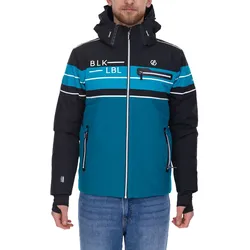 DARE 2b OUTLIER II Herren Snowboard-Jacke wasserdichte Ski-Jacke nachhaltige Wintersport-Jacke DMP519_Y2W Schwarz/Blau - S