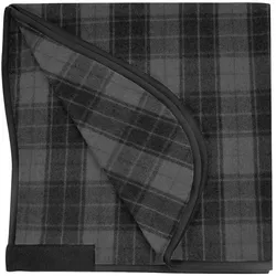 Waldhausen Bockdecke Wollstoff, karo