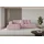 altdecor Ecksofa Cord mit Schlaffunktion 2-Sitzer Rosa