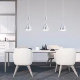 Hell Leni 3-flg. LED 20485/3-92  länglich nickel