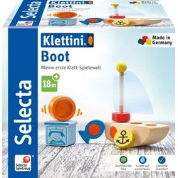 SELECTA 62078 Boot, Klett-Stapelspielzeug, 6 Teile