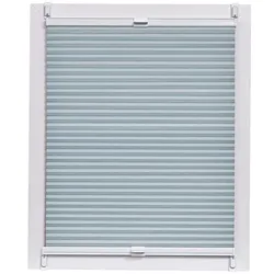 Büscher Sunlines Wabenplissee Verdunkelung 90 cm breit blau, 90x150 cm